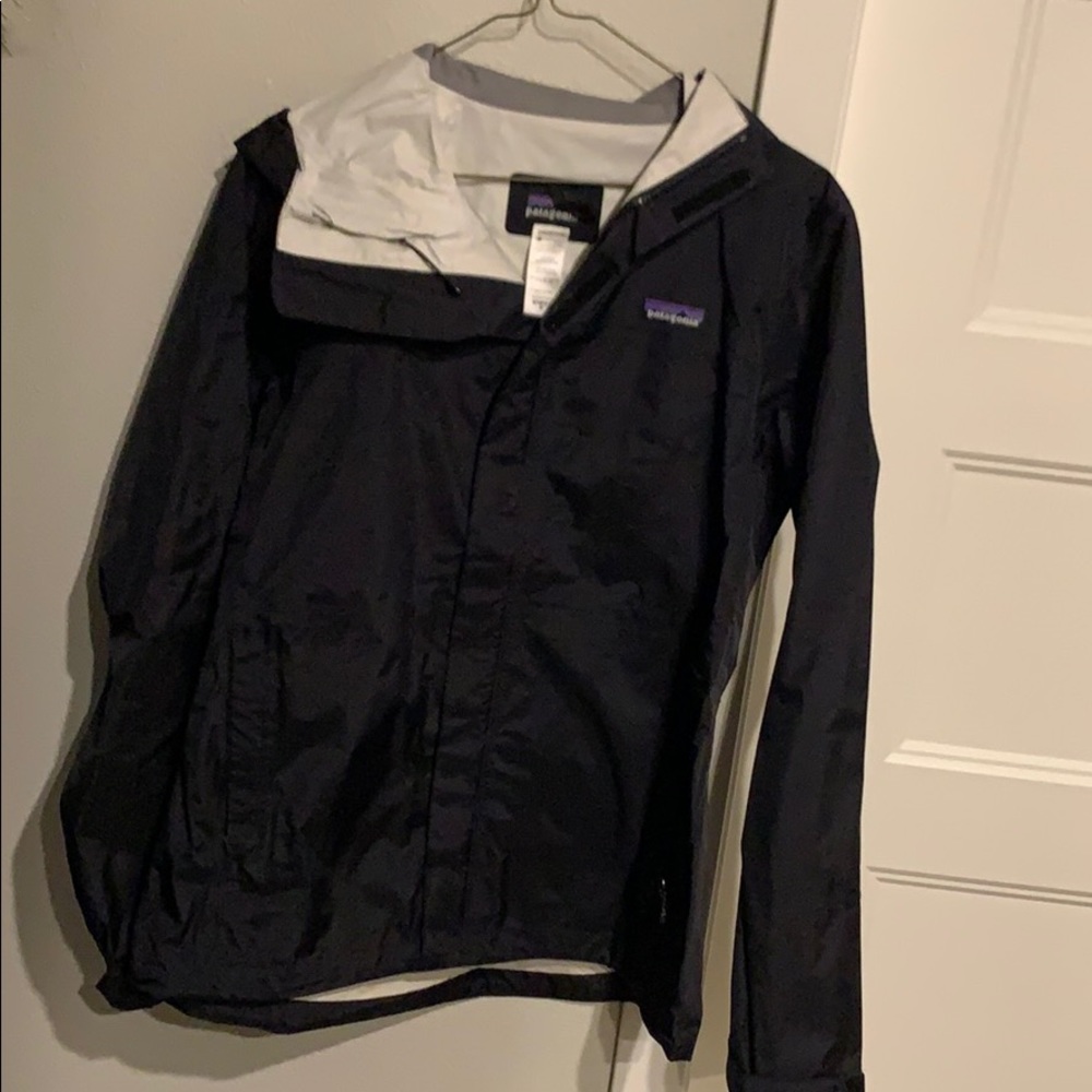 Black Patagonia Rain Jacket